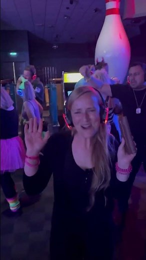 Silent disco at Butlins 80’s weekend - first time and loved it!