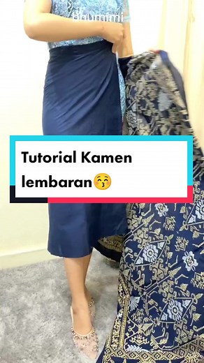 Tutorial Kamen Lembaran: Cara Memakai Kebaya dengan Elegan