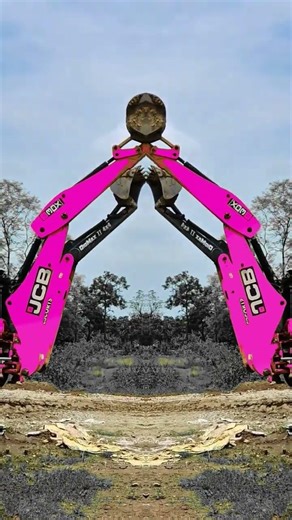 Crazy Backhoe Jcb 😜 #backhoe #jcbvideo #cartoon