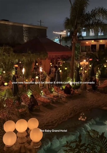 New Coronado Dinner & Drinks Spot: The Baby Grand