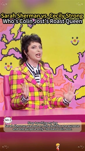 Sarah Sherman vs. Cecily Strong Who’s Colin Jost’s Roast Queen #foryou #snl #youtube #fypシ #usa