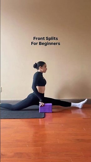 Front Splits Routine for Beginners 🤍