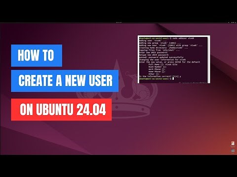How to Create a New User on Ubuntu 24.04