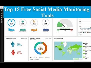 Top 15 Free Social Media Monitoring Tools