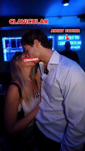 Clavicular Kisses Girl In Front of Her Father Then Fight Breaks Out