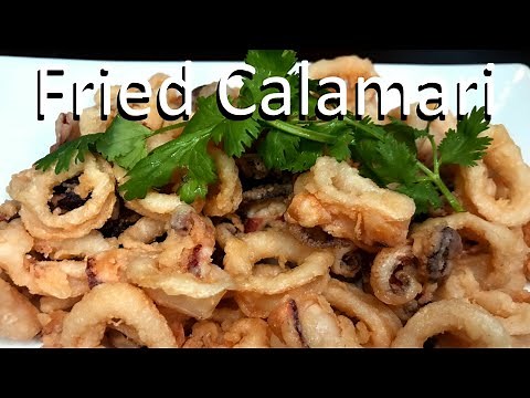 How to Make Delicious DIM SUM Deep Fried Squid/Calamari Recipe!