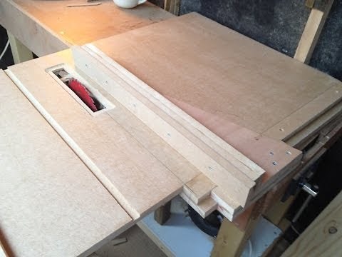 How To Make Homemade Table Saw #2 (The Fence)