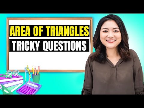 Area of Triangles Tricky Questions | P5 Math Challenging Questions | #geometry