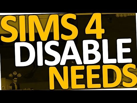 How to disable Needs in Sims 4 (Cheat)