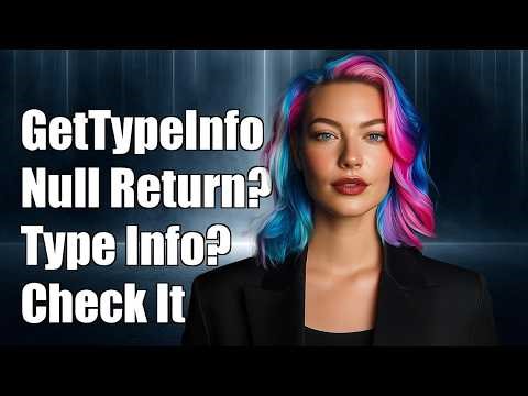 Can GetTypeInfo ever return null?
