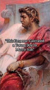 The Tragic True Story of Nero and Sporus. #emperornero #history #art