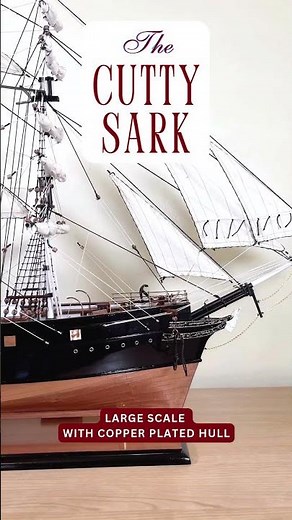 Cutty Sark Ship Model #shipmodel #cuttysark #greenwich #reels