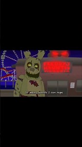 I'm addicted to guards, but springtrap got what he wanted #memes #imaddictedtoguards #fnaf3