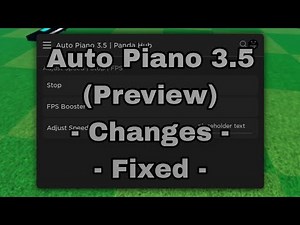 Roblox Auto Piano Player 3.5 (Preview and Release Date) | Panda Hub