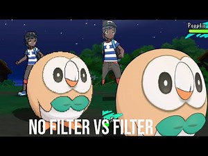 Citra Texture Filters Comparison Graphics (Pokemon Sun and Moon, Ultra Sun and Moon)