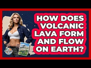 How Does Volcanic Lava Form And Flow On Earth? - The Geography Atlas