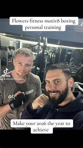 Start 2026 the right way with flowers fitness 💥 personal training 💥 24/7 gym 💥 female only class 💥 boxing Just £25 per month | Motiv8 24/7