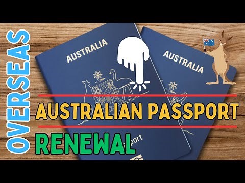 AUSTRALIAN PASSPORT RENEWAL from OVERSEAS Tutorial. How to renew your Australian Passport Overseas.