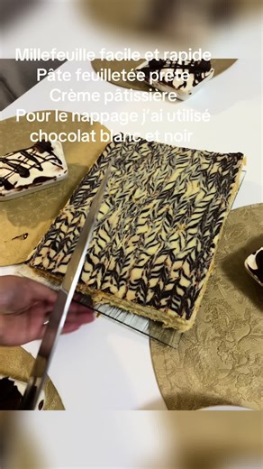 Millefeuille rapide et facile fait maison