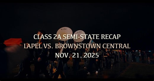 Lapel football in the program's first semistate