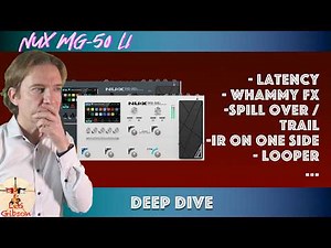NUX MG 50 deep dive: latency, whammy, looper, spillover / trail, etc.