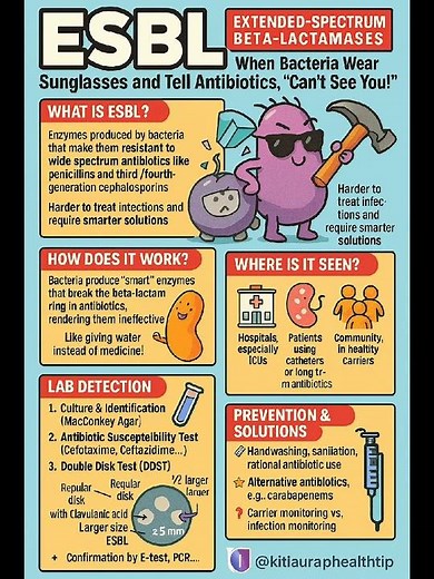 Extended Spectrum Beta-Lactamases- ESBL