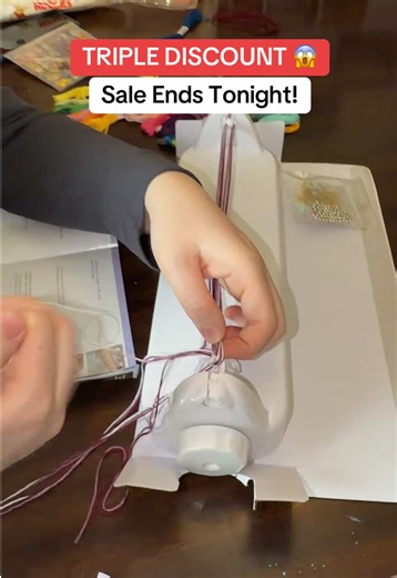 Turn creativity into friendship 💖 The Loopdedoo Deluxe DIY Bracelet Maker Kit lets kids make colorful friendship bracelets in minutes, not hours. Just spin, loop, and design — it’s easy, mess-free, and super fun. Packed with tons of colors, charms, and accessories, this award-winning craft kit keeps kids engaged, creative, and off screens. Perfect for birthdays, sleepovers, playdates, or rainy days. 🎨 Ages 8 | 3-day shipping | Free returns. Hashtags: #TikTokShop #KidsCrafts #FriendshipBracelet