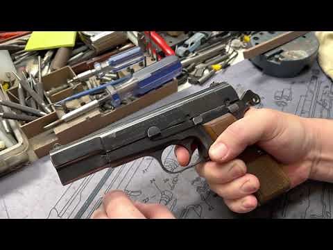 Browning Hi-power MK-1 Our Single Stage Trigger Job