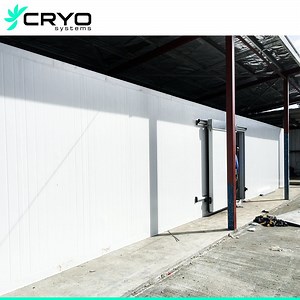 [Hot Item] Frozen Fish Head Frozen Whole Duck Outside Walk in Cooler Fastener Panel Cold Room Cold Storage Warehouse Design