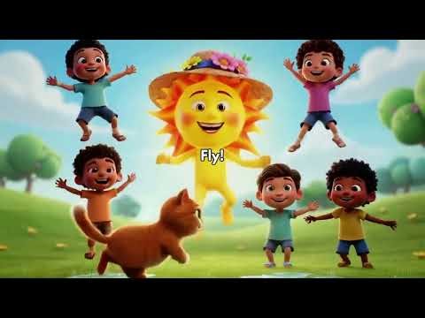 Sunny the Smiling Sun ☀️ | Fun Animated Video for Kids (Ages 0–6)