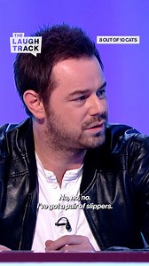 769K views · 6.9K reactions | Even the tough blokes, like Danny Dyer, have to have a nice pair of slippers 勵 #8outof10cats #comedyshow #dannydyer | The Laugh Track | Facebook