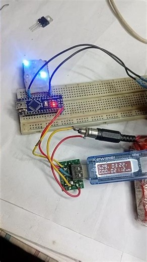 Stop Using 7805! Best Way to Power Arduino Nano with Boost Converter ⚡ #BoostConverter #shorts
