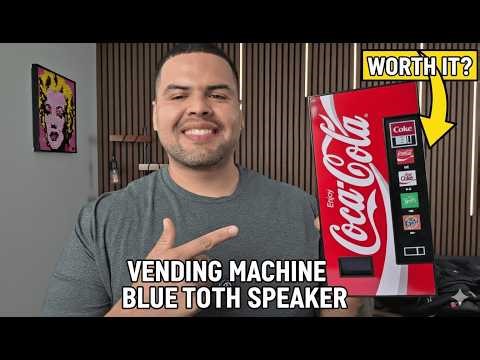 Retro Coca-Cola Bluetooth Speaker — Looks Cool, Sounds Better?