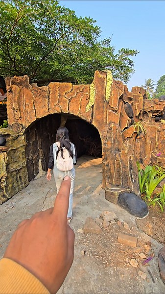 Lala disappears inside a snake cave #trendingshorts