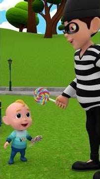 Baby Says NO to Stranger Danger 🚫| Police Song for kids | Nursery Rhymes for Kids #shorts