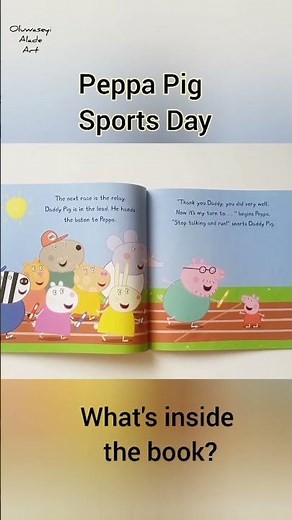 Peppa pig Sports day-Look inside the book
