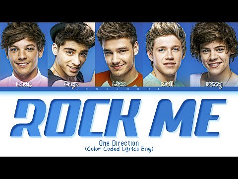 One Direction - Rock Me (Color Coded Lyrics Eng)