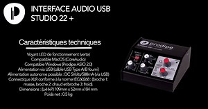 |AUDIO| À vos studios !!! Pour seulement 89€ TTC, que ce soit pour l'enregistrement, le travail à la maison ou même le live, la Prodipe Studio22 est un outil indispensable pour les passionnés de musique, les musiciens amateurs et les musiciens professionnels. En savoir plus --> http://urlz.fr/7qbp | Prodipe Audio & Guitars