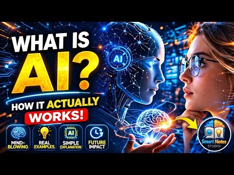 “What Is AI? 🤖 How It Actually Works (And Why It’s So Powerful)”