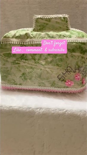 Make Beautiful Sewing Machine Cover the Easy Way #diy #stitch #tutorial