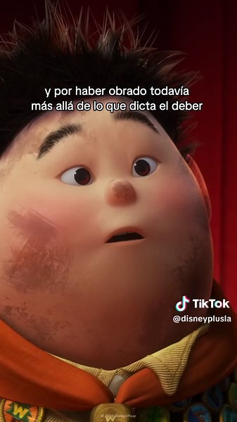 Bien ganada Russell 🥹😭 #Up #Pixar #DisneyPlus #pixarup #pixarmovie #clip #edit #fyp #fypage #disney #parati