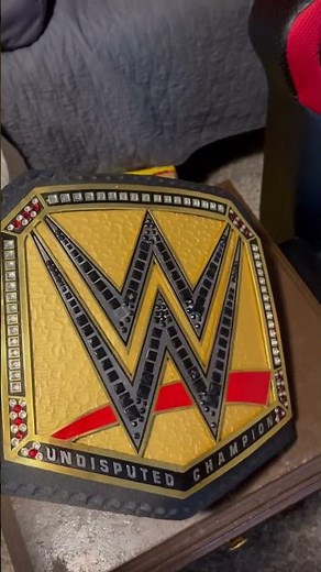 WWE Universal Championship belt adult replica unboxing #wwe