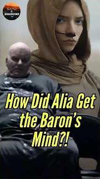 How Did Alia Get the Baron’s Memories?! #aliaatreides #baronharkonnen