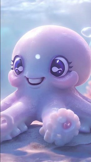 Cute Octopus Bubbles 🐙 Calming Music for Classroom Focus | Relaxing Ocean Sounds