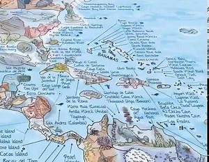 The DIVE MAP: Over 500 dive spots and areas, information about type of dive and underwater features. Get inspired for future trips, track your travels or simply marvel at the beautiful world of diving. | Awesome Maps