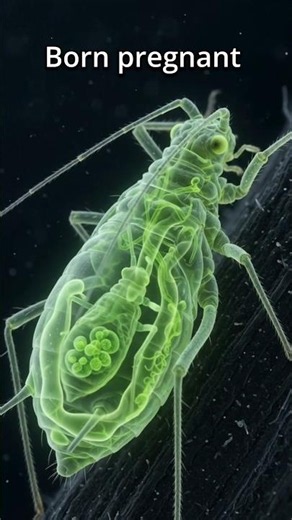 This Insect Is Born Pregnant 😳🦠