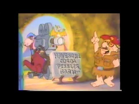 Cocoa Pebbles Cereal Commercial 1989