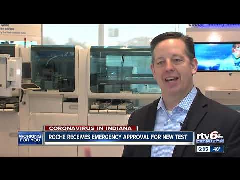 Roche receives emergency approval for new coronavirus test