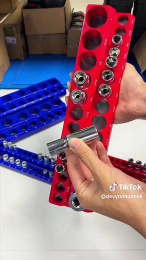 Create Your Own Magnetic Socket Organizer