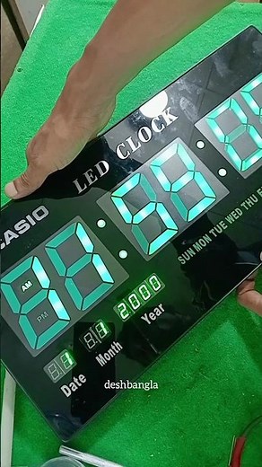digital clock time slow problem#repair #digitalclock #digitalledclock #watchrepair